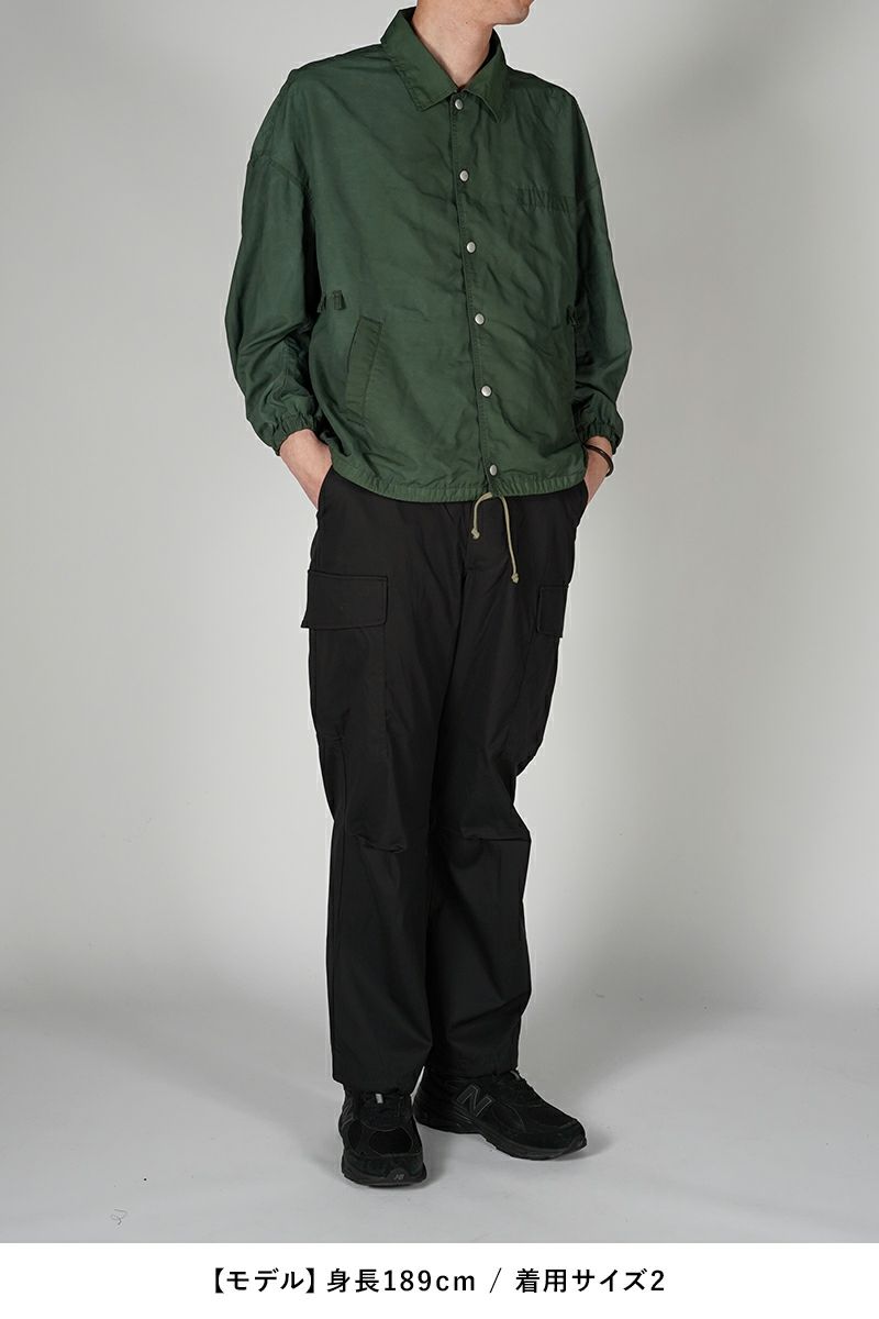 refomed(リフォメッド)H-M-D CORDLOOP COACH JACKET クロップドコーチジャケット REJK-009 -6