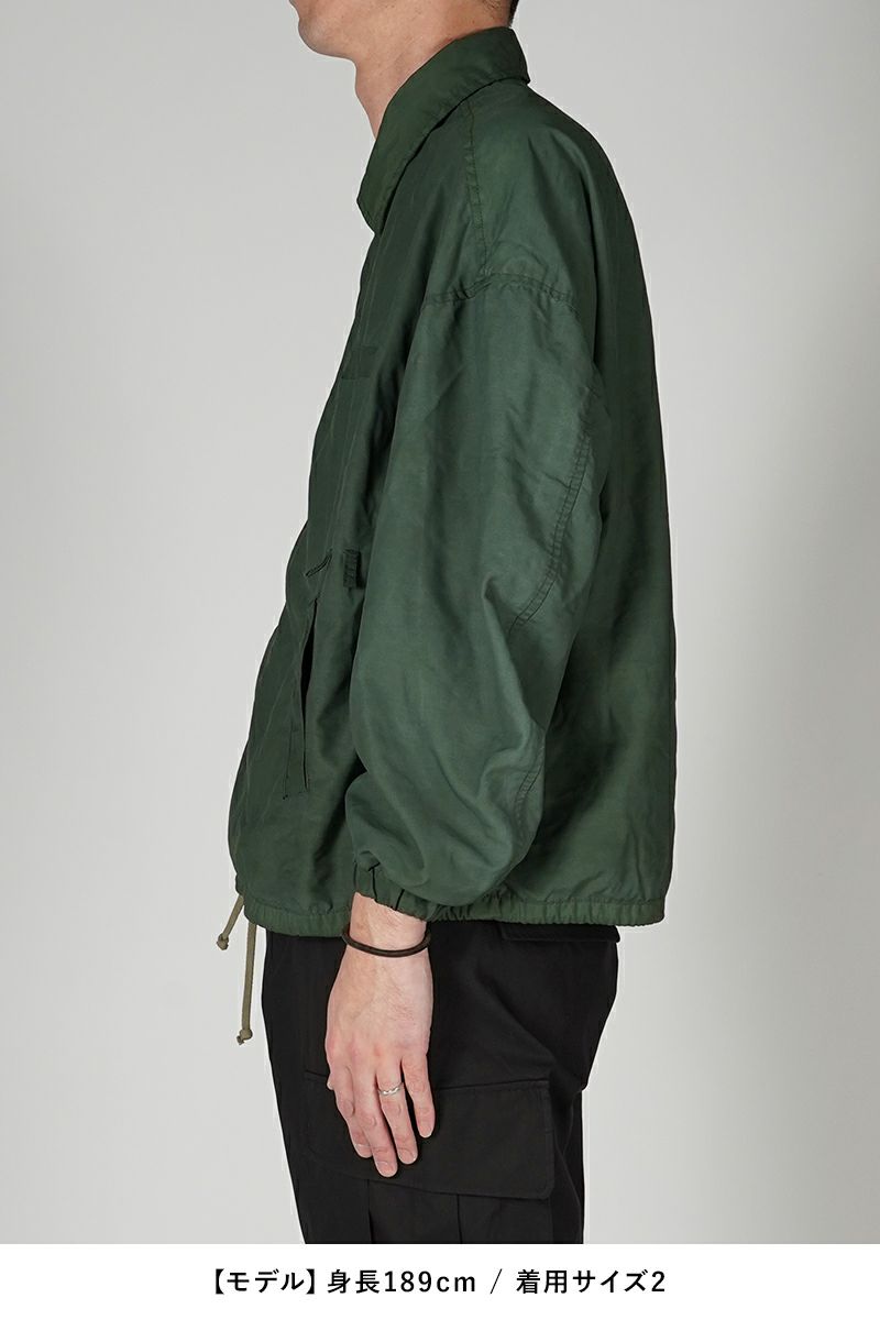 refomed(リフォメッド)H-M-D CORDLOOP COACH JACKET クロップドコーチジャケット REJK-009 -10