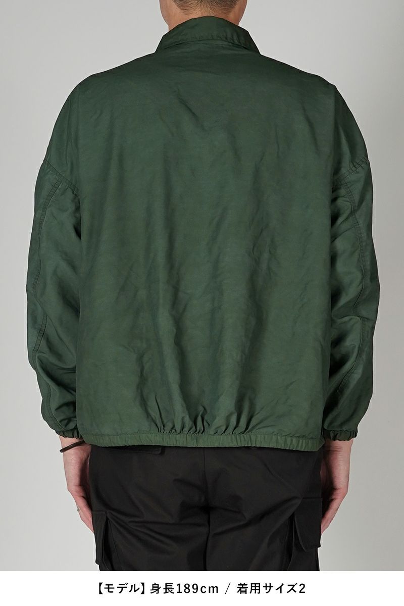 refomed(リフォメッド)H-M-D CORDLOOP COACH JACKET クロップドコーチジャケット REJK-009 -11