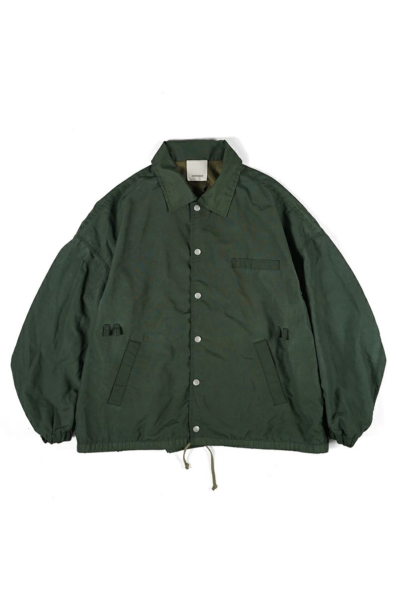ジャケット・アウター refomed H-M-D CORDLOOP COACH JACKET refomed [ H-M-D CORDLOOP COACH JACKET ] BLACK | ロイド・エフ