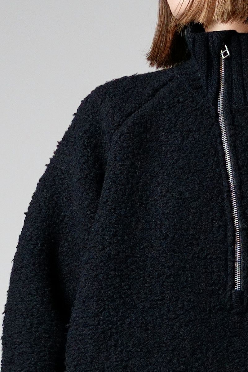 NTN(エヌティーエヌ)HALF ZIP-UP SWEATER 23-WFW007024 -3