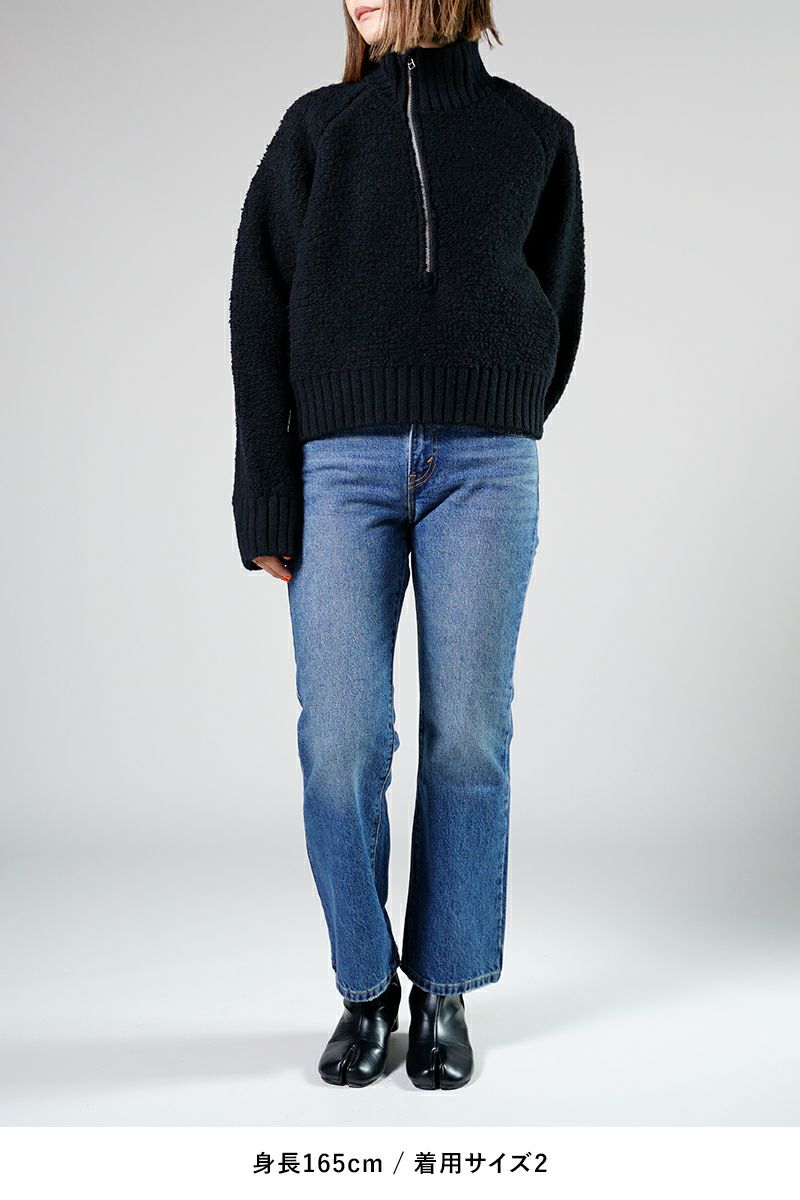 NTN(エヌティーエヌ)HALF ZIP-UP SWEATER 23-WFW007024 -5