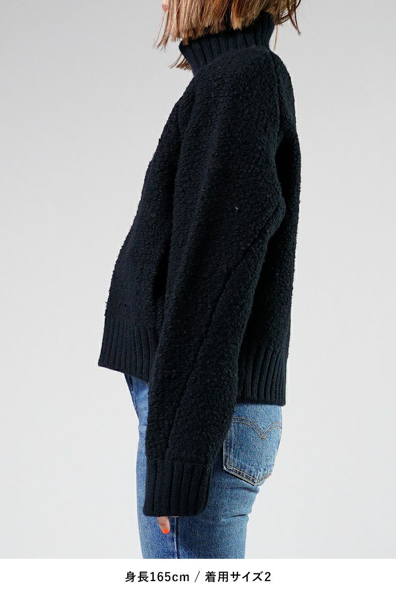 NTN(エヌティーエヌ)HALF ZIP-UP SWEATER 23-WFW007024 -8