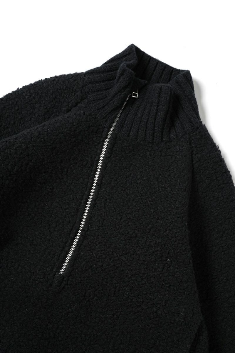 NTN(エヌティーエヌ)HALF ZIP-UP SWEATER 23-WFW007024 -12