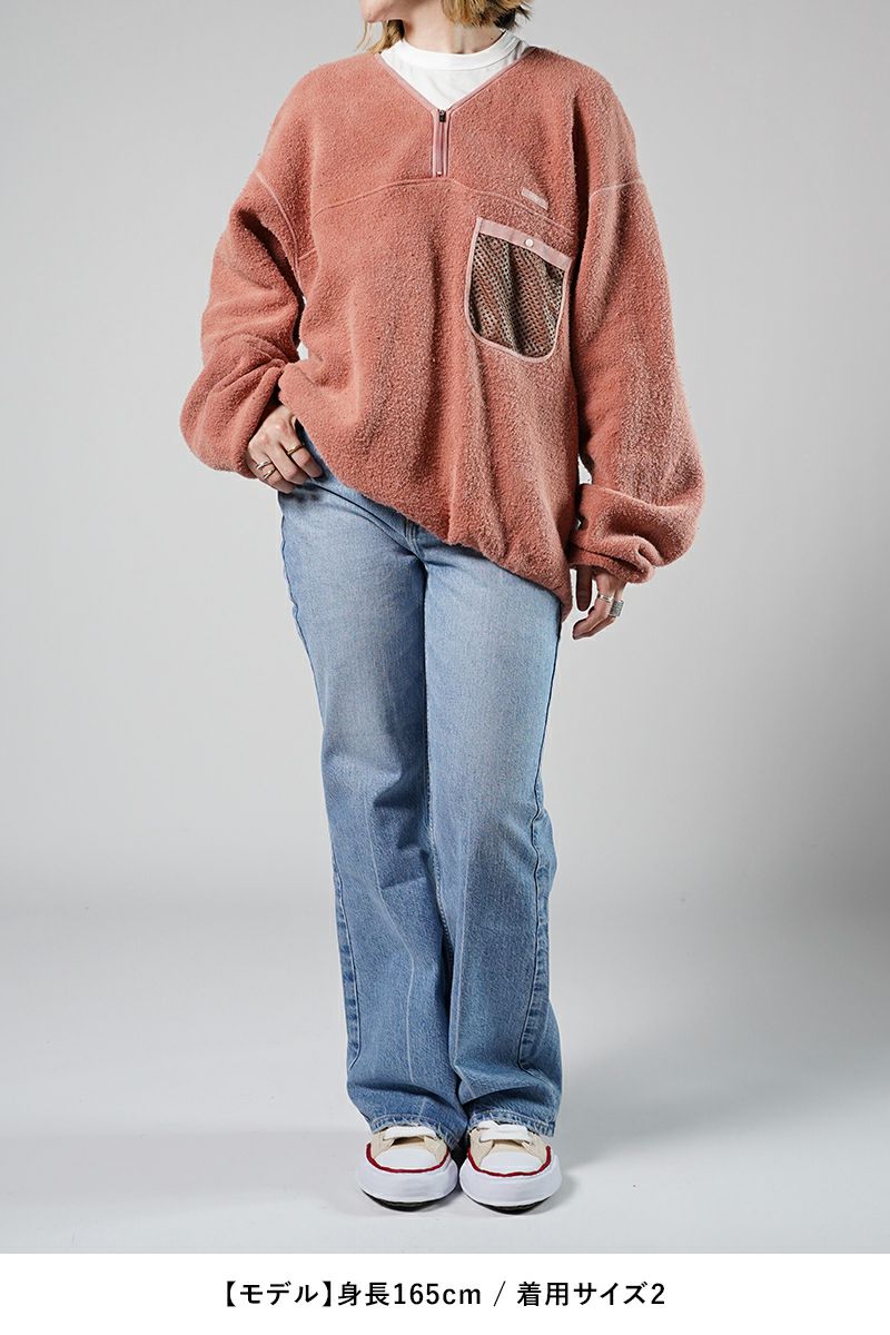 INNAT(インアット)HAND DYED FLEECE PULLOVER INNAT04-C06 -5