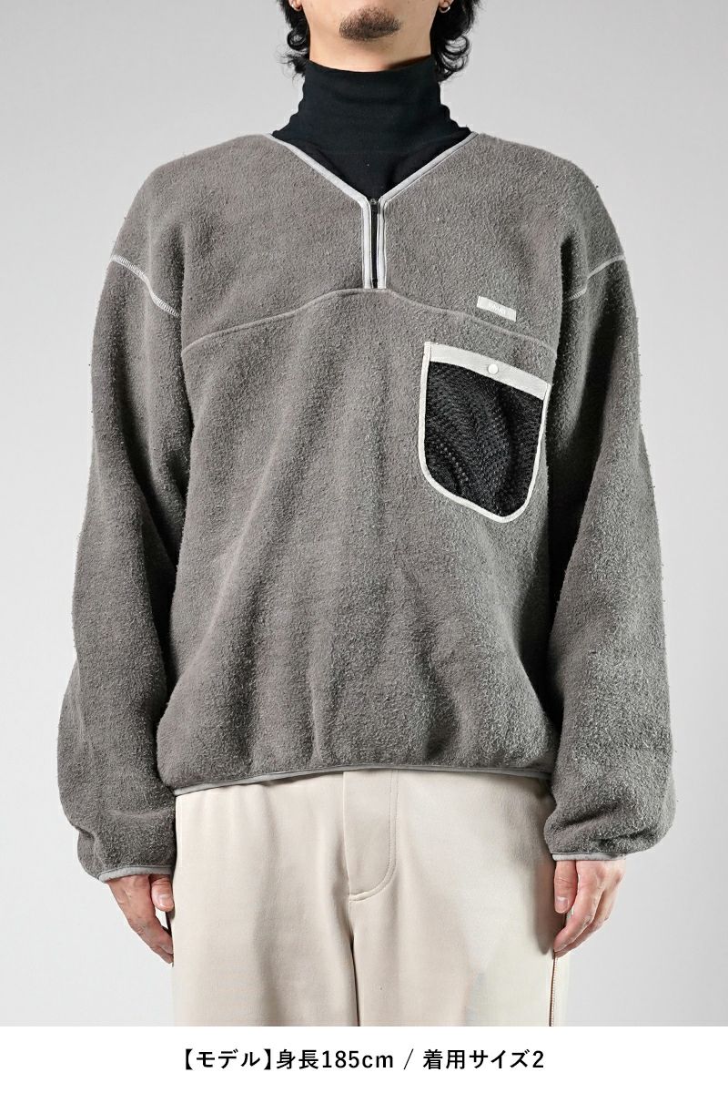 INNAT(インアット)HAND DYED FLEECE PULLOVER INNAT04-C06 -12