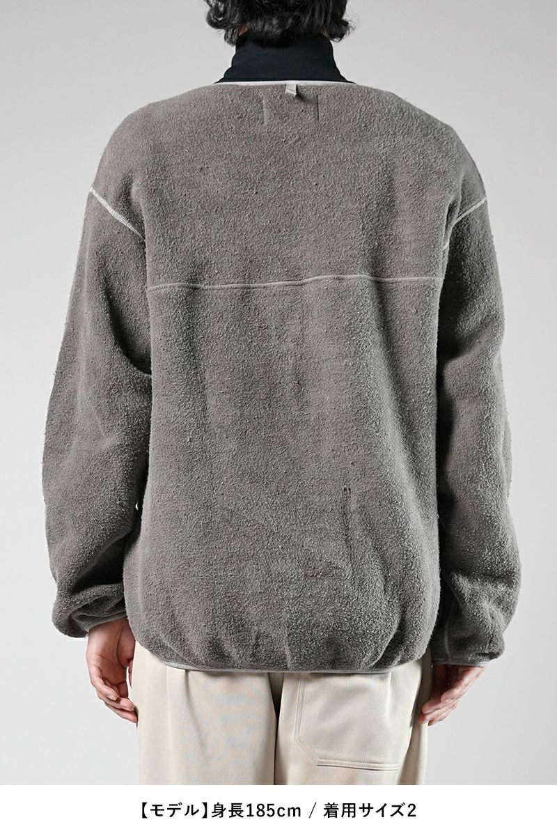 INNAT(インアット)HAND DYED FLEECE PULLOVER INNAT04-C06 -14