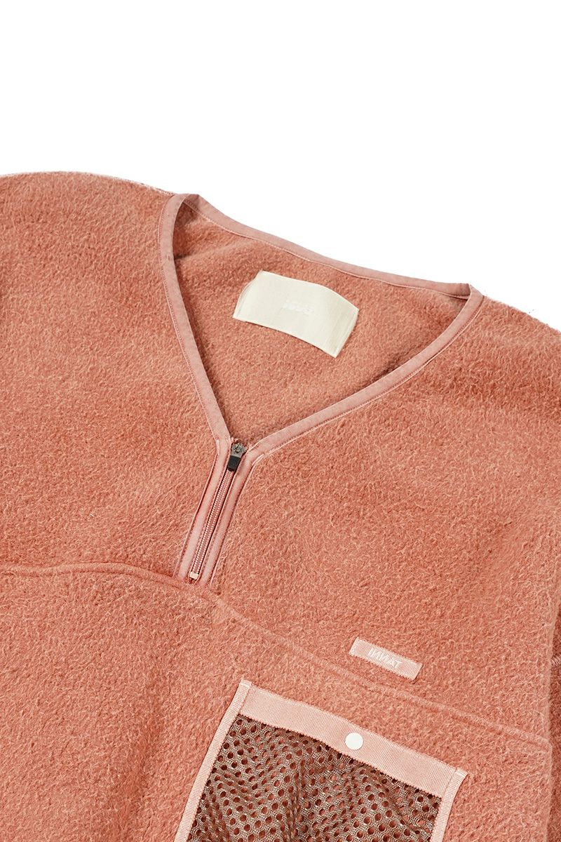 INNAT(インアット)HAND DYED FLEECE PULLOVER INNAT04-C06 -17