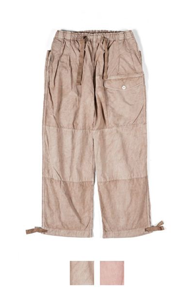 INNAT(インアット)HAND DYED OVER PANTS 毛染めオーバーパンツ INNAT05-P02