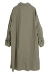 VOAAOV(ヴォアーブ)HIGH TWISTED ORGANIC COTTON Long Coat ハイツイストオーガニックコットンロングコート ステンカラーコート VOCO-J51 -2
