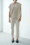 CLANE(クラネ)HIGH WAIST TAPERED PANTS ハイウエストテーパードパンツ 14110-7042 -6