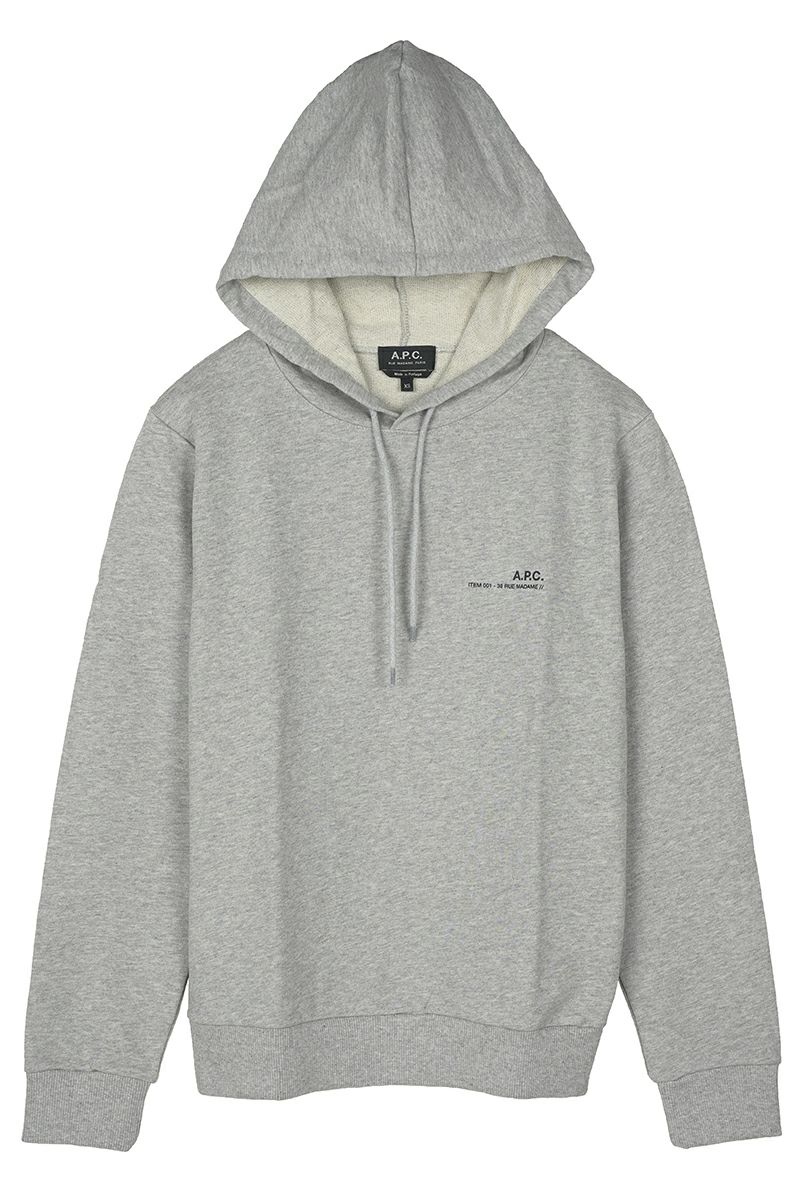 A.P.C(アーペーセー)HOODIE ITEM H プルオーバーパーカー メンズ 24232-1-90382 -1