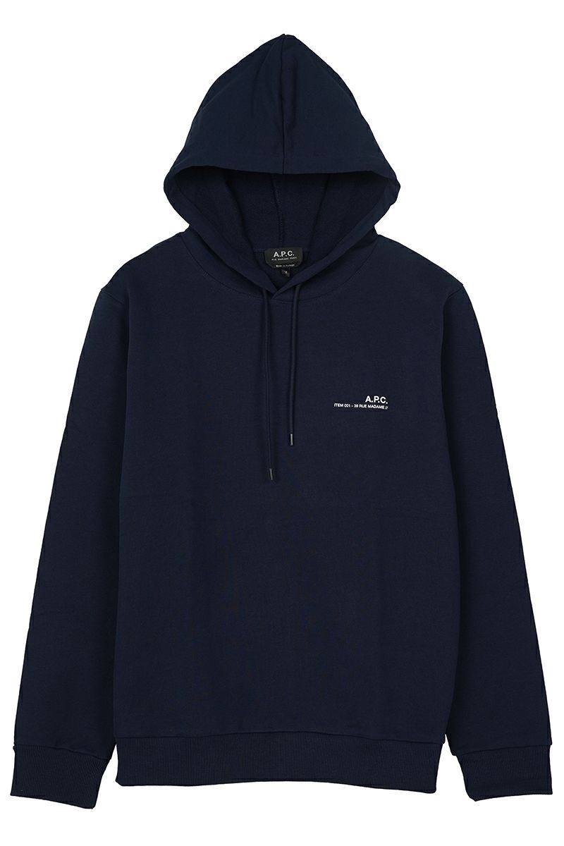 A.P.C(アーペーセー)HOODIE ITEM H プルオーバーパーカー メンズ 24232-1-90382 -9