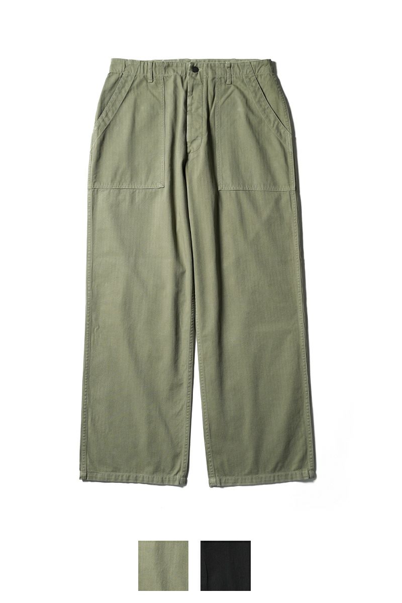 CIOTA (シオタ)Herringbone Baker Pants へリンボーン ベイカーパンツ PTLM-117