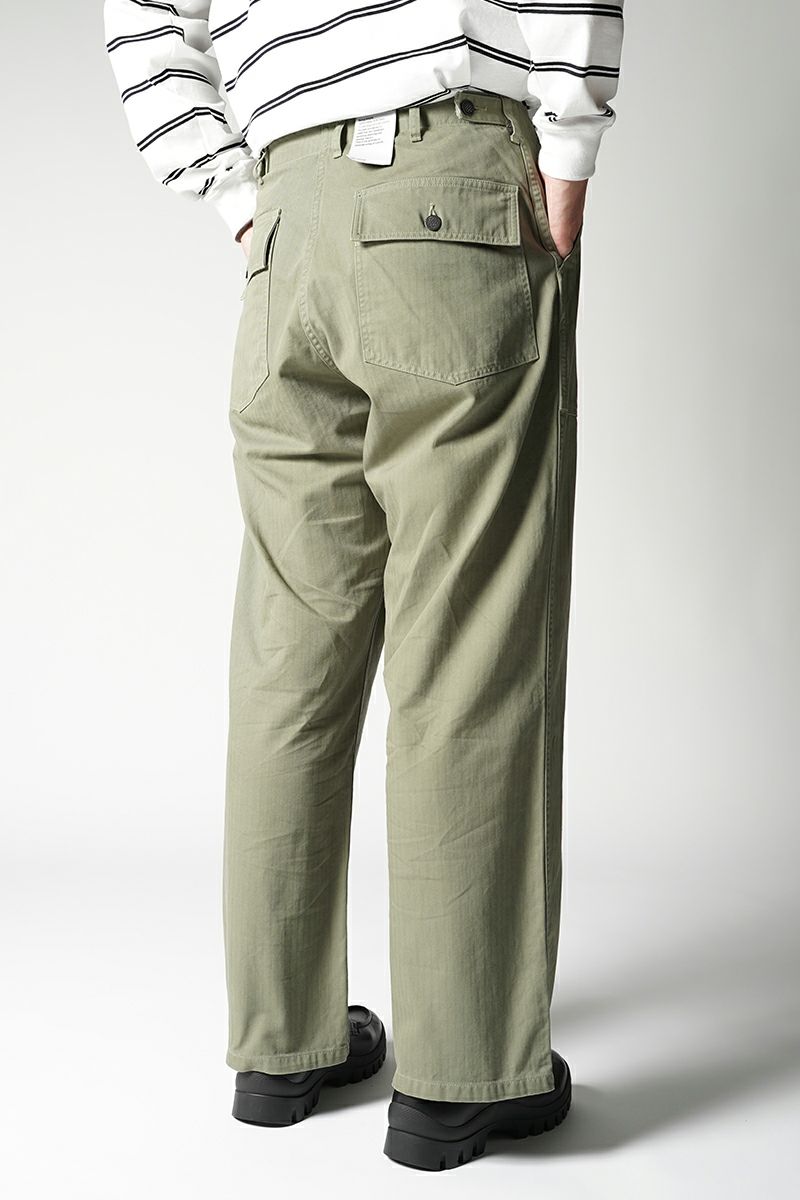 CIOTA (シオタ)Herringbone Baker Pants へリンボーン ベイカーパンツ PTLM-117 -6