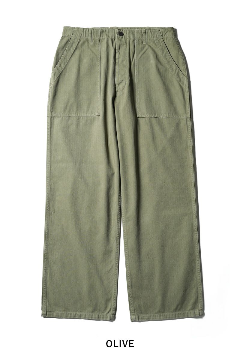 CIOTA (シオタ)Herringbone Baker Pants へリンボーン ベイカーパンツ PTLM-117 -12