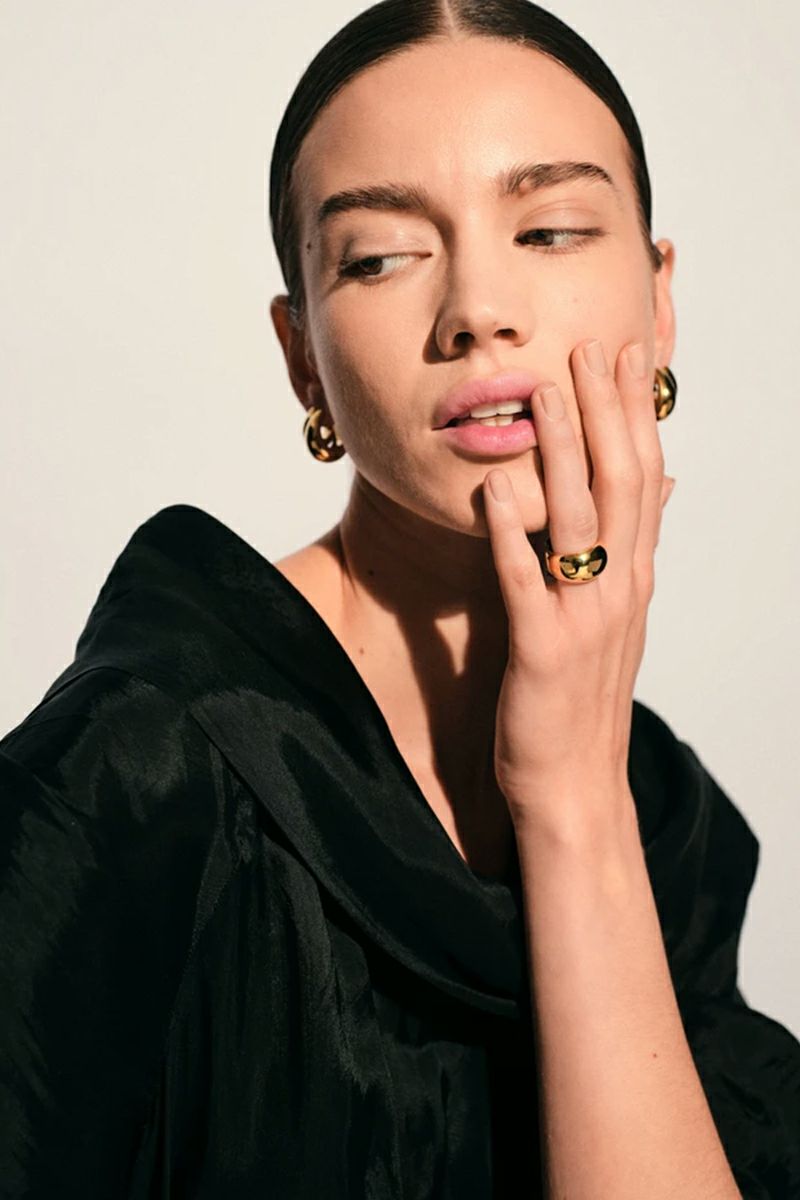 TOMWOOD(トムウッド)Ice Hoops Small Gold アイスフープス スモール ゴールド 100516 -2