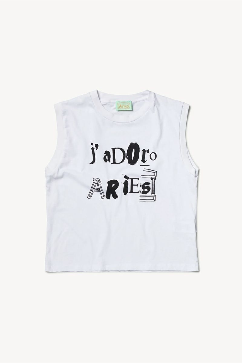 ARIES(アリーズ)J'adoro Aries Ransom Shrunken Vest ランサムシュランクンベスト SUAR40800
