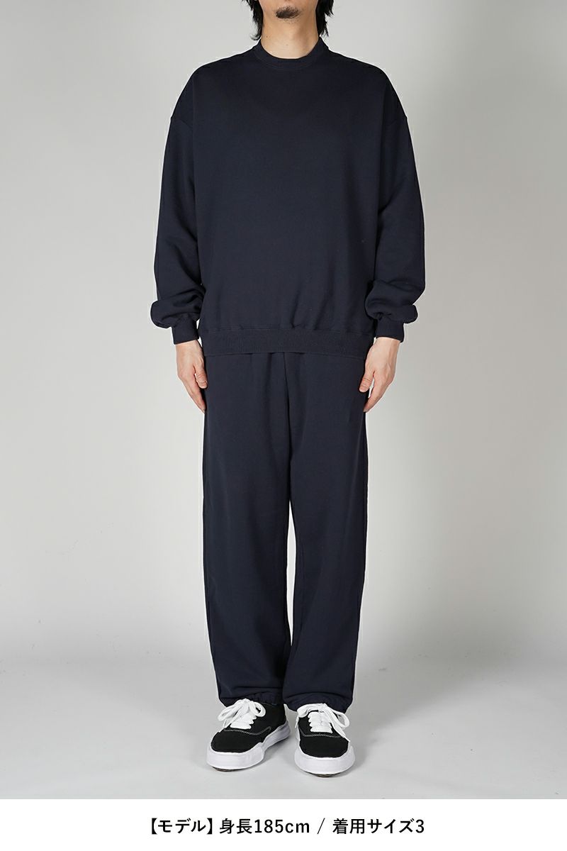 UNIVERSAL PRODUCTS.(ユニバーサルプロダクツ)JUMBERCA CREW NECK SWEAT ジャンベルカクルーネックスウェット 241-60117 -8