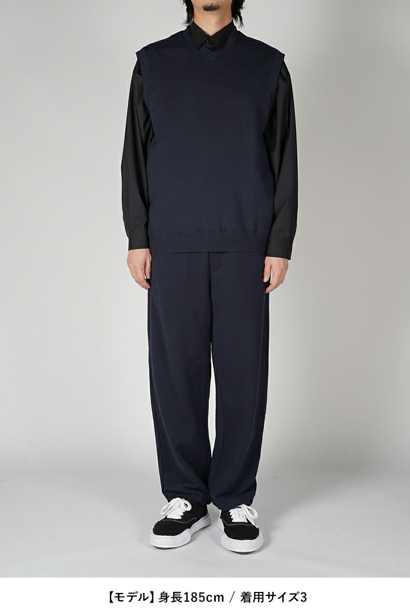 UNIVERSAL PRODUCTS.(ユニバーサルプロダクツ)JUMBERCA SWEAT VEST ジャンベルカスウェットベスト 241-60101 -4