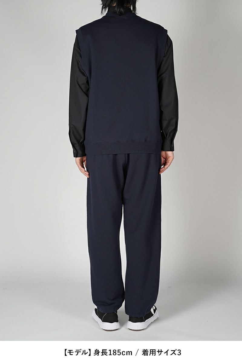 UNIVERSAL PRODUCTS.(ユニバーサルプロダクツ)JUMBERCA SWEAT VEST ジャンベルカスウェットベスト 241-60101 -5