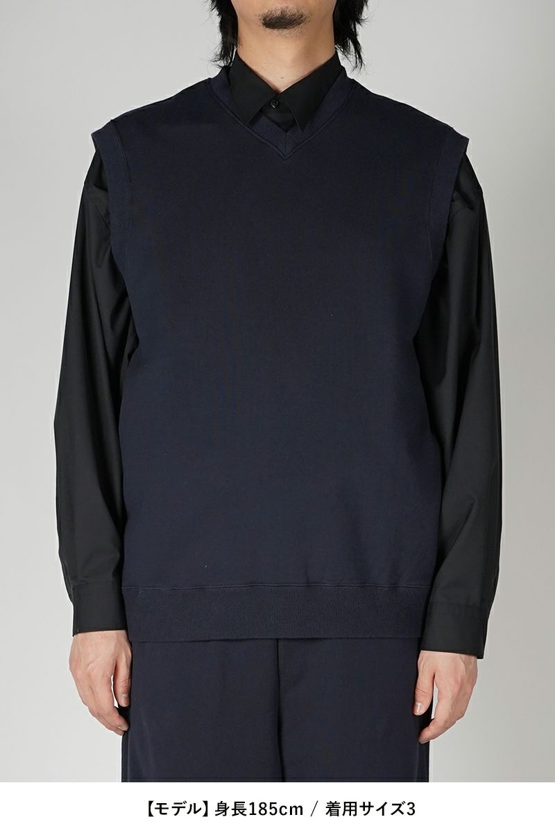 UNIVERSAL PRODUCTS.(ユニバーサルプロダクツ)JUMBERCA SWEAT VEST ジャンベルカスウェットベスト 241-60101 -8