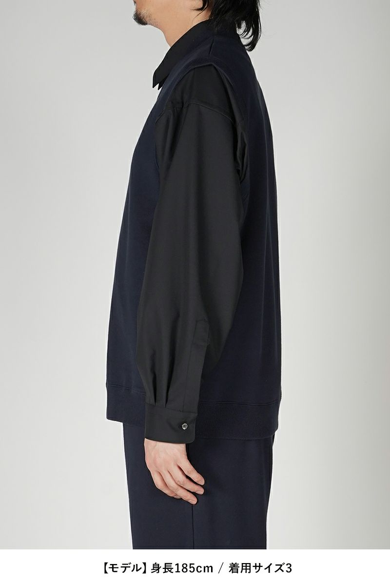 UNIVERSAL PRODUCTS.(ユニバーサルプロダクツ)JUMBERCA SWEAT VEST ジャンベルカスウェットベスト 241-60101 -9