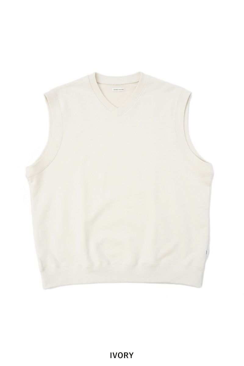 UNIVERSAL PRODUCTS.(ユニバーサルプロダクツ)JUMBERCA SWEAT VEST ジャンベルカスウェットベスト 241-60101 -11