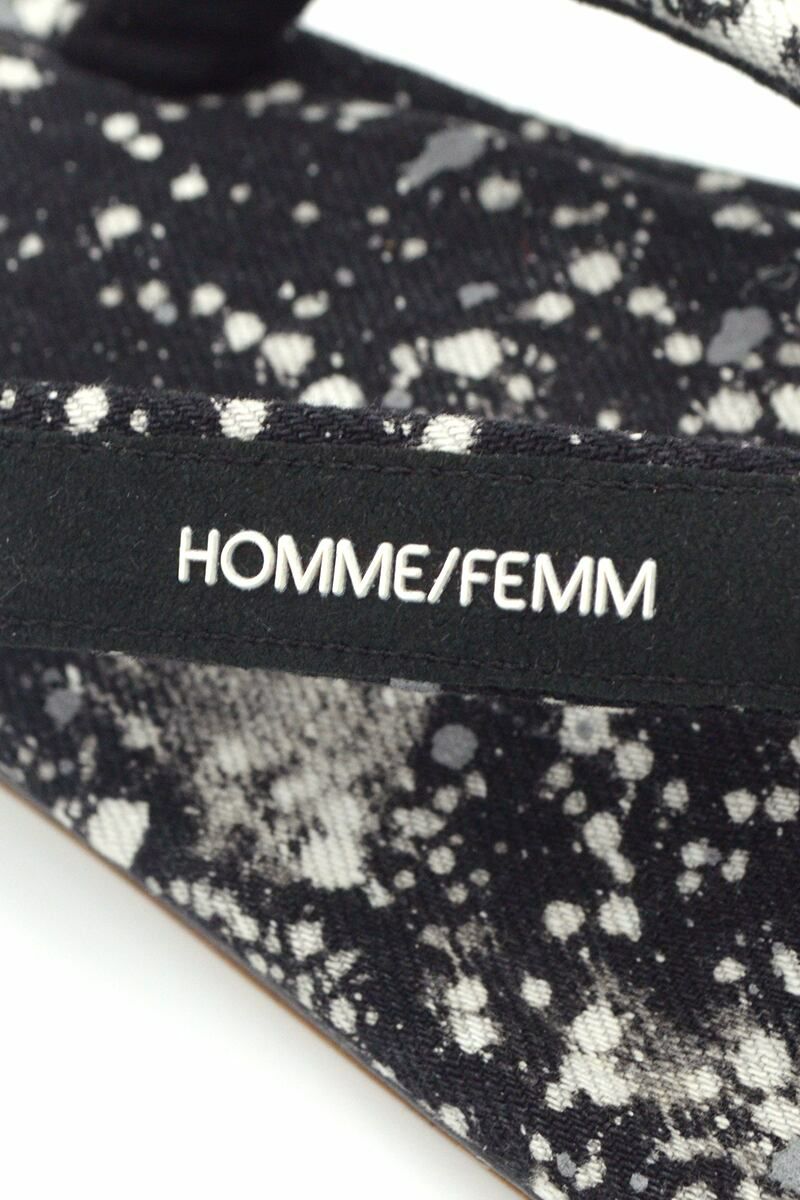 SYU.HOMME FEMM(シュウ オム フェム)Japanese sandal by 雪駄 H20SS-32 -4