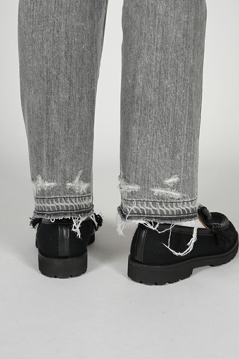 saby(サバイ)KAMATA DENIM TROUSERS TYPE01 -12.5OZ Vintage Wash- カマタデニムトラウザーズ タイプ1 ヴィンテージウォッシュ 24S-031808 -4