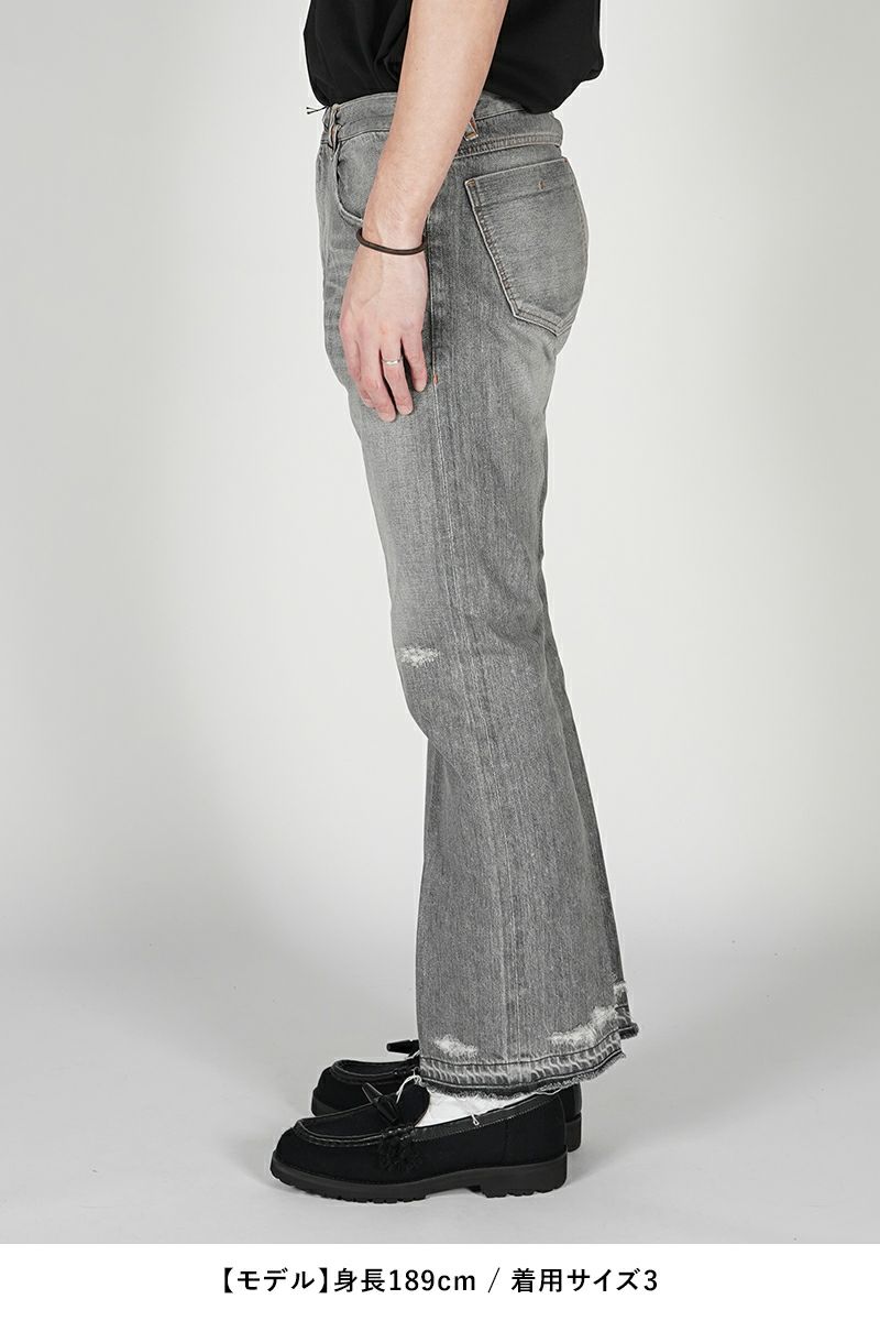 saby(サバイ)KAMATA DENIM TROUSERS TYPE01 -12.5OZ Vintage Wash- カマタデニムトラウザーズ タイプ1 ヴィンテージウォッシュ 24S-031808 -10