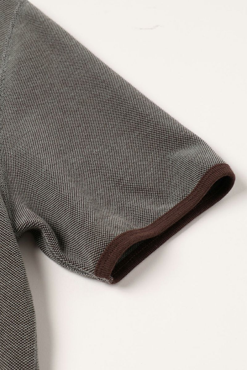 JieDa(ジエダ)KANOKO TEE 鹿の子Tシャツ Jie-24S-CT09-A -2