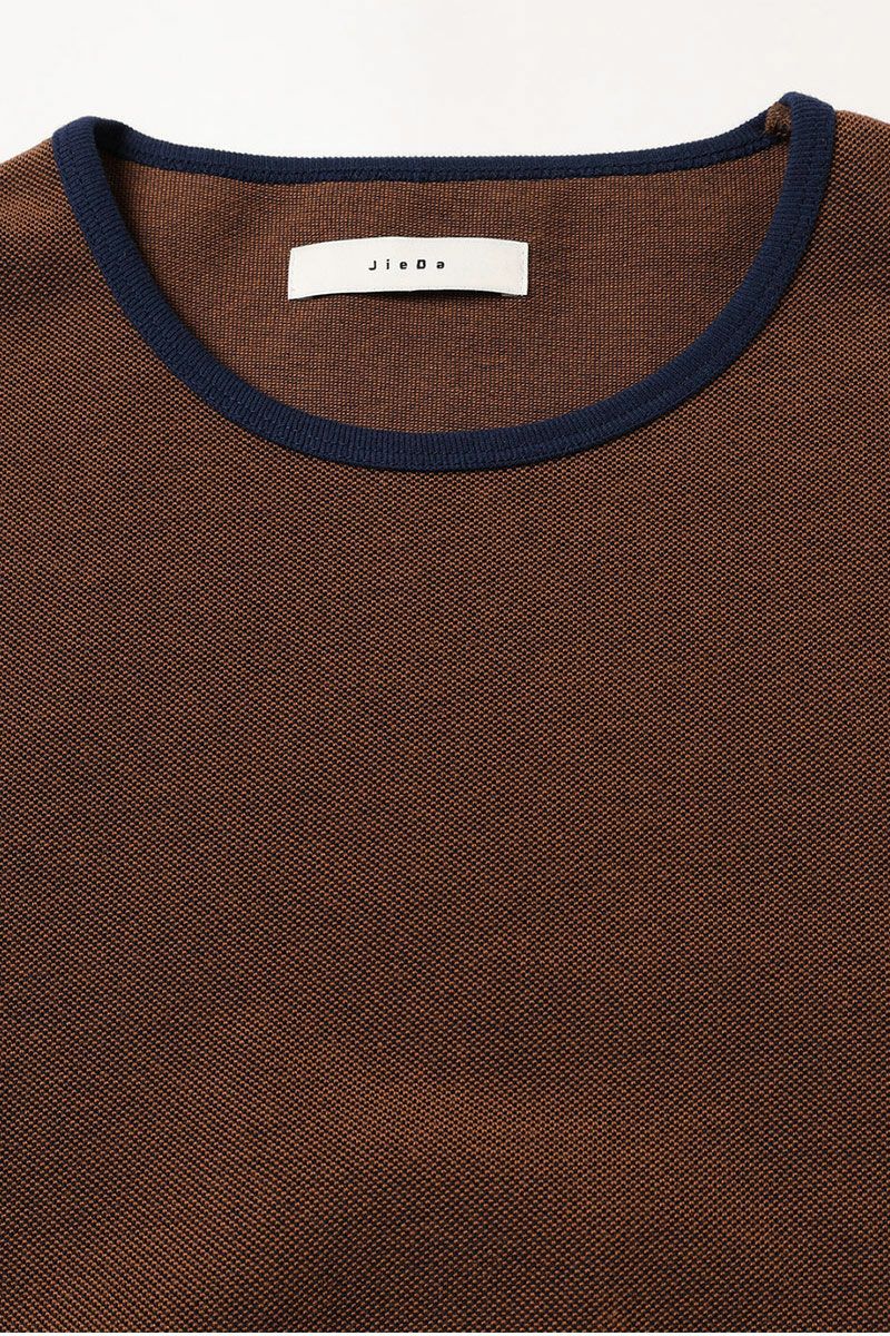 JieDa(ジエダ)KANOKO TEE 鹿の子Tシャツ Jie-24S-CT09-A -4