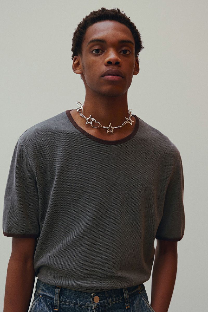 JieDa(ジエダ)KANOKO TEE 鹿の子Tシャツ Jie-24S-CT09-A -7