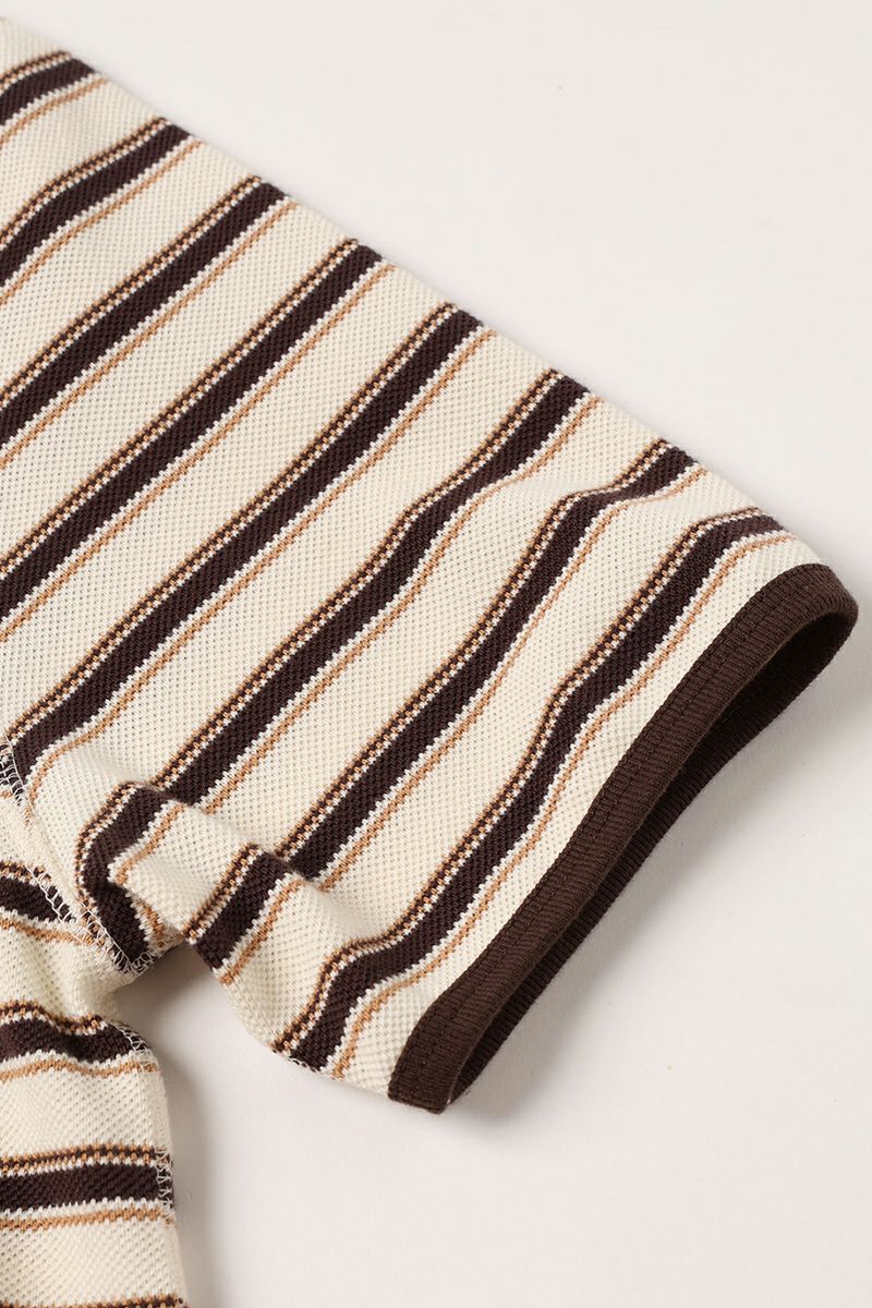 JieDa(ジエダ)KANOKO TEE 鹿の子Tシャツ Jie-24S-CT09-B -2