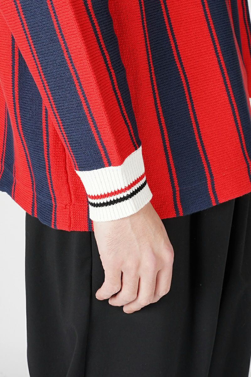 RICE NINE TEN(ライスナインテン)Knitting Long Sleeve Soccer Jersey ニッティング長袖サッカージャージー KN-LS-SOC -4