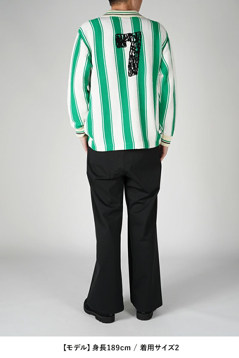 RICE NINE TEN(ライスナインテン)Knitting Long Sleeve Soccer Jersey ニッティング長袖サッカージャージー KN-LS-SOC -8
