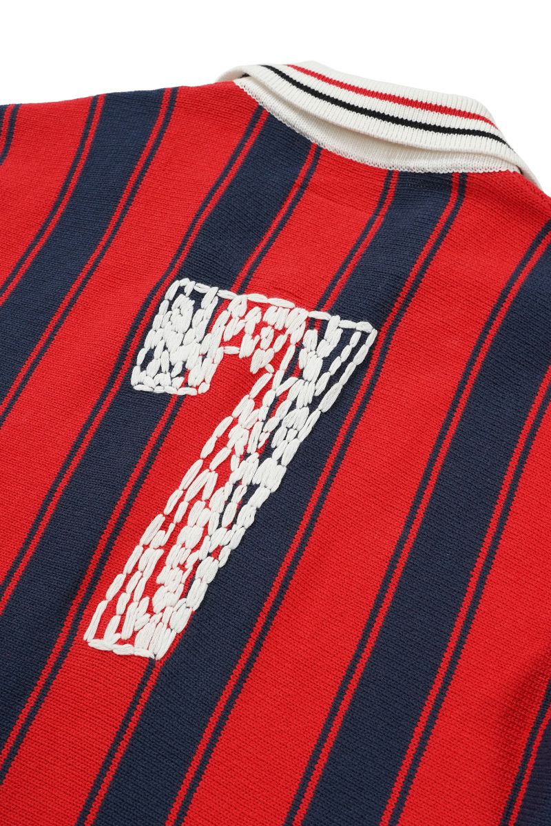 RICE NINE TEN(ライスナインテン)Knitting Long Sleeve Soccer Jersey ニッティング長袖サッカージャージー KN-LS-SOC -15