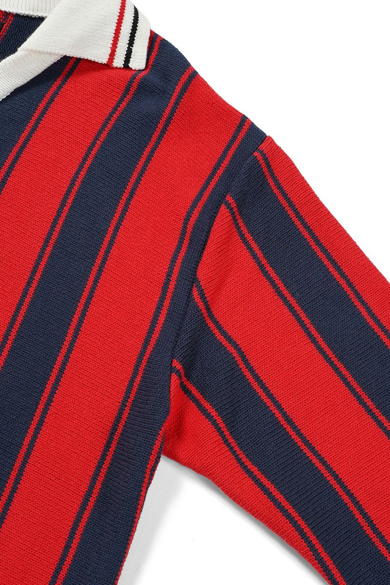 RICE NINE TEN(ライスナインテン)Knitting Long Sleeve Soccer Jersey ニッティング長袖サッカージャージー KN-LS-SOC -16