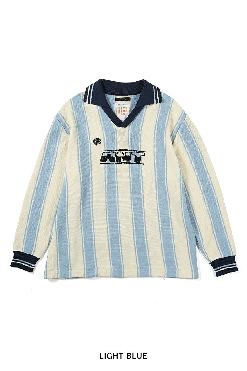 RICE NINE TEN(ライスナインテン)Knitting Long Sleeve Soccer Jersey ニッティング長袖サッカージャージー KN-LS-SOC -20