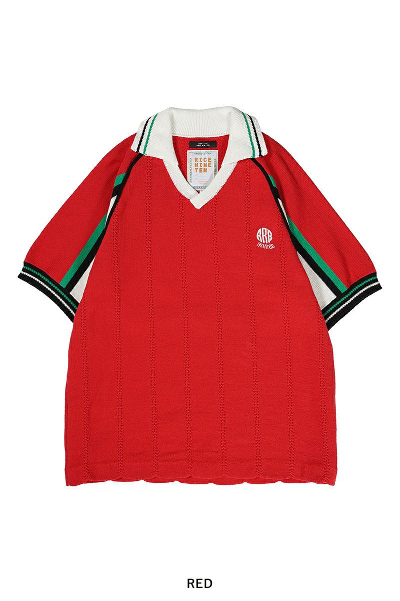 RICE NINE TEN(ライスナインテン)Knitting Soccer Jersey ニッティングサッカージャージー KN-SOC -7