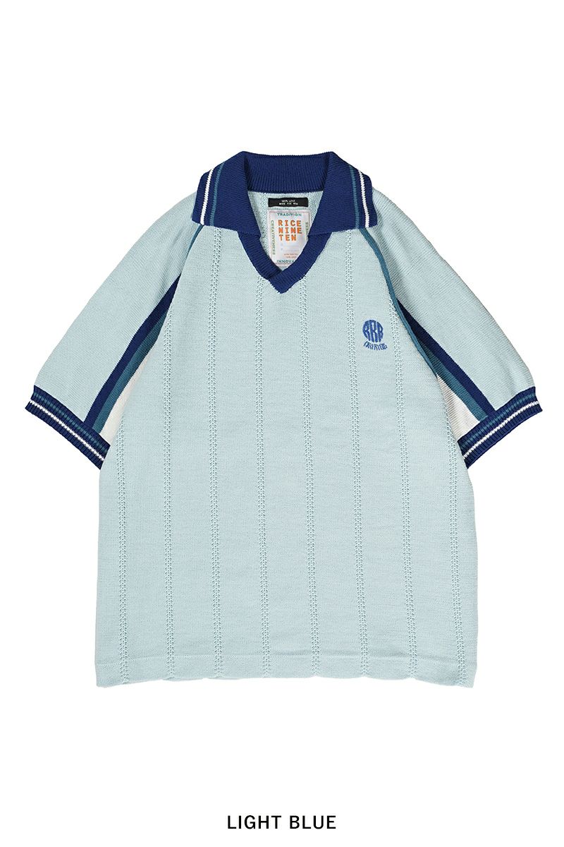 RICE NINE TEN(ライスナインテン)Knitting Soccer Jersey ニッティングサッカージャージー KN-SOC -8