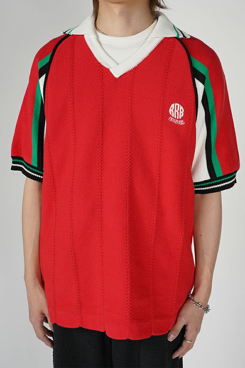 RICE NINE TEN(ライスナインテン)Knitting Soccer Jersey ニッティングサッカージャージー KN-SOC -9