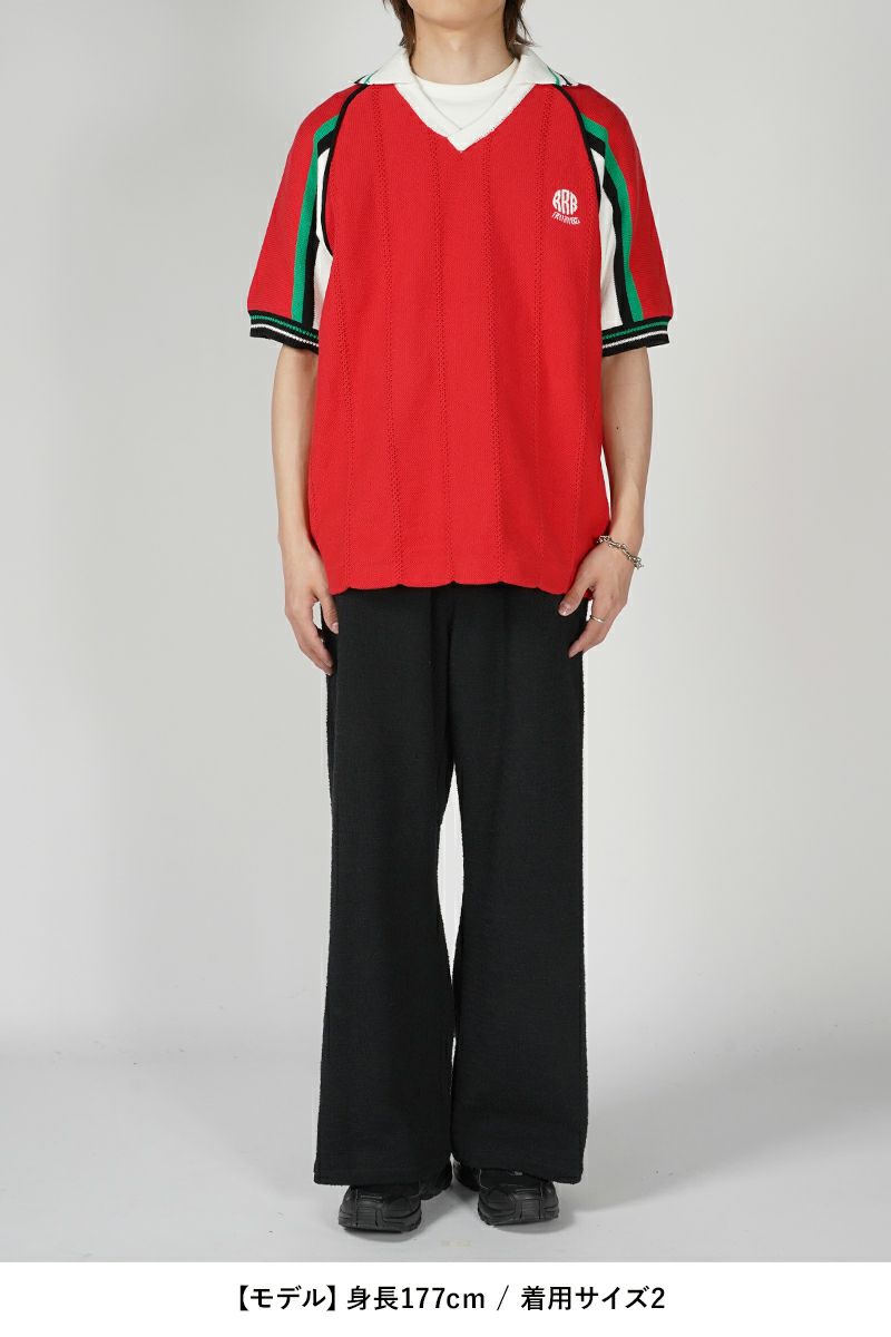 RICE NINE TEN(ライスナインテン)Knitting Soccer Jersey ニッティングサッカージャージー KN-SOC -12