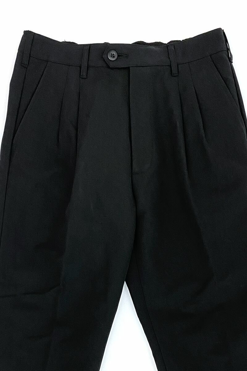 ボトムス | LAMOND(ラモンド) DOUBLE WEAVE WIDE TAPERED