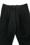 LAMOND(ラモンド) DOUBLE WEAVE WIDE TAPERED TROUSERS ダブルウィーブワイドテーパードトラウザース LM-P-068 -3