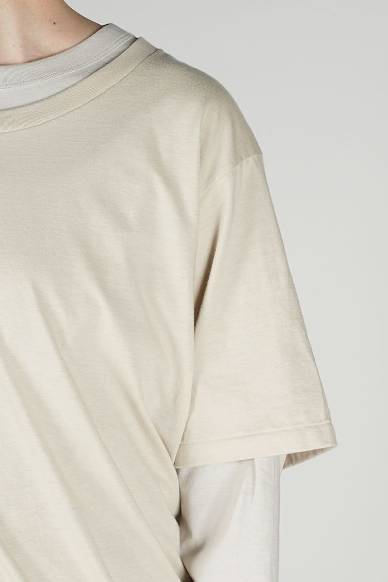 JANE SMITH(ジェーンスミス)LAYERED LONG SLEEVE T-SHIRT レイヤード長袖Tシャツ 24SCT-#233S -2