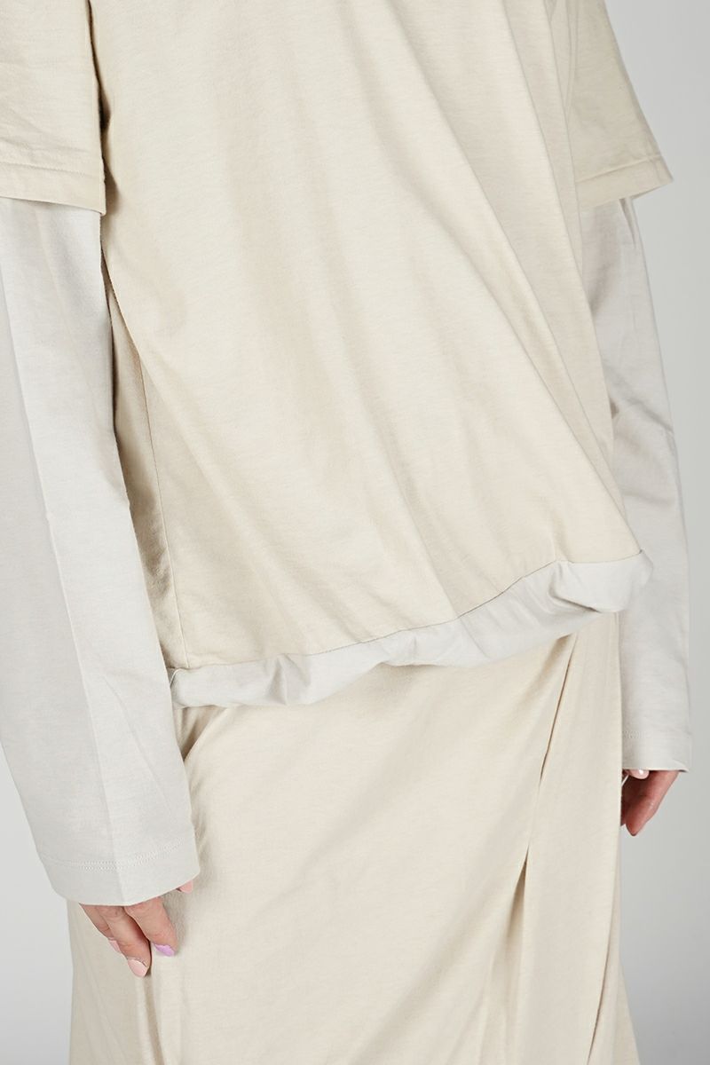 JANE SMITH(ジェーンスミス)LAYERED LONG SLEEVE T-SHIRT レイヤード長袖Tシャツ 24SCT-#233S -3