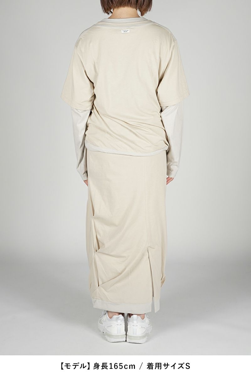 JANE SMITH(ジェーンスミス)LAYERED LONG SLEEVE T-SHIRT レイヤード長袖Tシャツ 24SCT-#233S -5