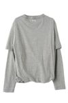 JANE SMITH(ジェーンスミス)LAYERED LONG SLEEVE T-SHIRT レイヤード長袖Tシャツ 24SCT-#233S -12